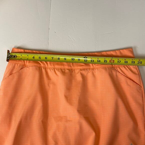 Adidas Women's Orange Active Tennis Golf Pull On Skort Size Extra Large - Picture 7 of 8